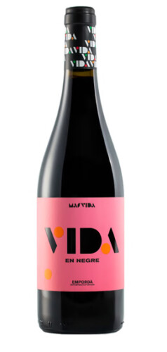 VIDA en negre 75 cl.